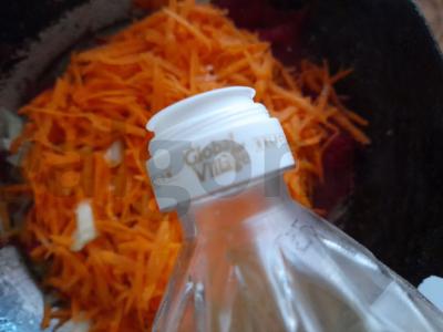 Borsčas su kiauliena pietums Žingsnis 7