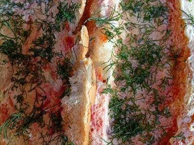 Įdarytas batonėlis Žingsnis 2