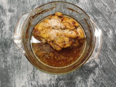 Kepta vištiena su persimonų salsa Žingsnis 1