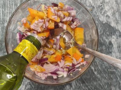 Kepta vištiena su persimonų salsa Žingsnis 2