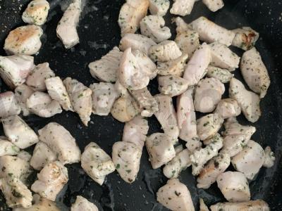 Makaronai su grietinėle ir kalakutiena Žingsnis 3