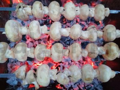 Griliaus pievagrybiai Žingsnis 3