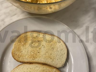 Skanūs paprasti sumuštiniai Žingsnis 1