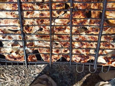 Vištienos krūtinėlės šašlykas pagrindine nuotrauka