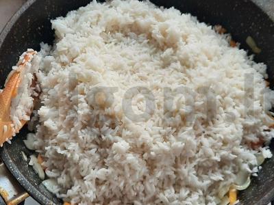 Ryžiai su troškiniu Žingsnis 10