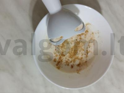 Namų padažas iš rauginto pieno Žingsnis 2