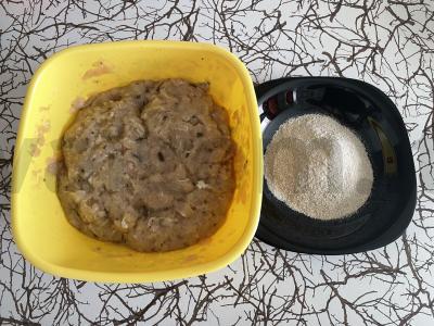 Vištienos kotletai su bulvėmis džiuvėsėliuose Žingsnis 5