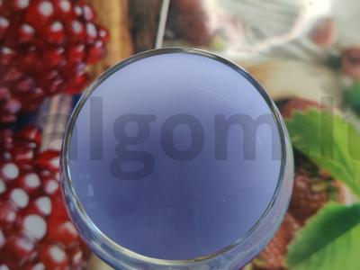 Kokteilis „Paplūdimys“ su kokosais ir juodųjų serbentų sirupu Žingsnis 3