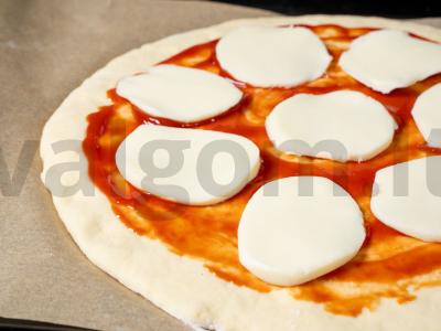 Purios „Margherita“ ant mielinės tešlos Žingsnis 13