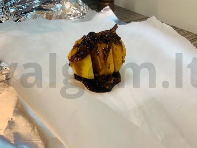 Šonkauliai su bulvėmis folijoje Žingsnis 8