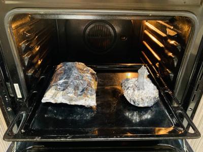 Šonkauliai su bulvėmis folijoje Žingsnis 9