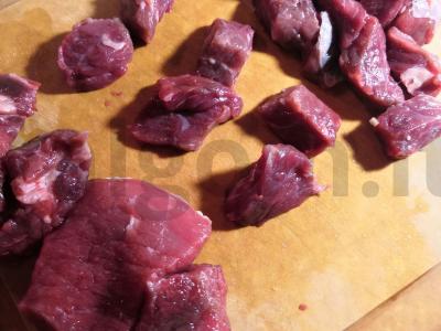 Keto jautiena su adžika Žingsnis 4