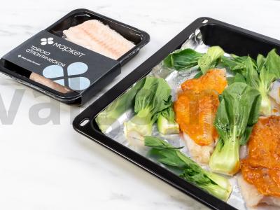 Menkių filė su švelniu miso padažu ir bok choy kopūstu Žingsnis 2