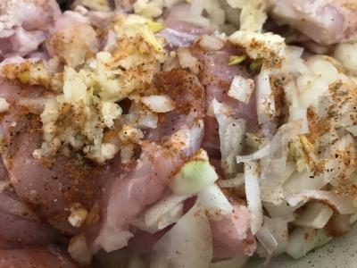 Makaronai su kiauliena Žingsnis 3