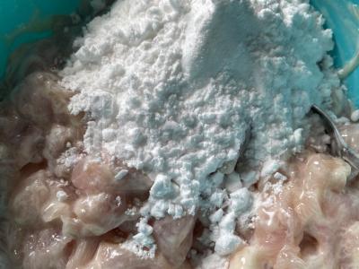 Smulkintos vištienos kotletai su majonezu Žingsnis 4