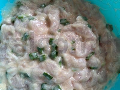 Smulkintos vištienos kotletai su majonezu Žingsnis 6