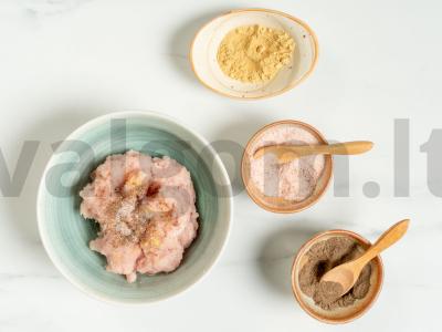 Vištienos faršas su ryžiais Žingsnis 3