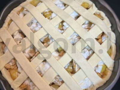 Vištienos ir bulvių pyragas Žingsnis 3