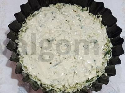 Skani kopūstų pyragas su kefyru Žingsnis 3