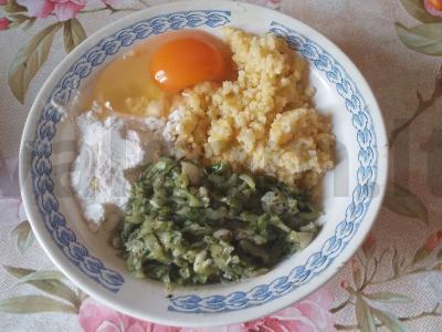 Pšeniniai blynai, kepti su provanso žolelėmis Žingsnis 4