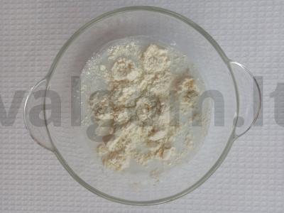 Naudingos blynai iš vaikų mišinio Žingsnis 1