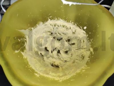 Varškės uogų kremas Žingsnis 1