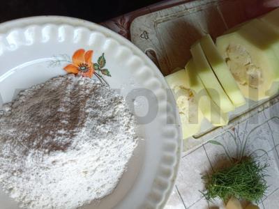 Cukinijos tešloje Žingsnis 2