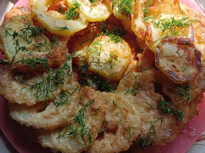 Cukinijos tešloje pagrindine nuotrauka