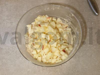 Avižų pyragas su obuoliais Žingsnis 4