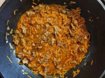 Makaronai su kiauliena Žingsnis 3