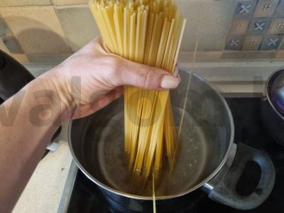 Makaronai su kiauliena Žingsnis 4