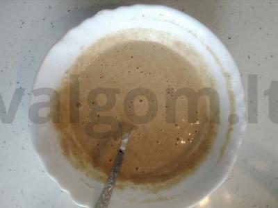 PP avižų blynas su pienu Žingsnis 3