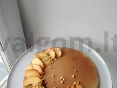 PP avižų blynas su pienu pagrindine nuotrauka