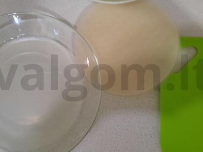 Vištienos spring ritiniai ryžių popieriuje Žingsnis 1