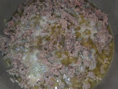 „Valtelės“ iš cukinijų su faršu orkaitėje Žingsnis 4