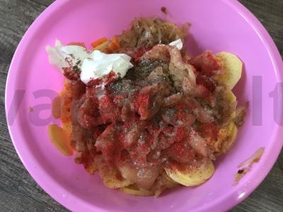 Mėsa prancūziškai kaip apkepas Žingsnis 5