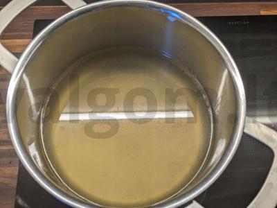 Miso sriuba su šitake Žingsnis 1