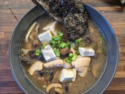 Miso sriuba su šitake pagrindine nuotrauka