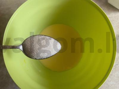 Aviečių blynai su kefyru Žingsnis 4