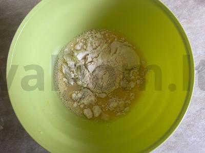 Aviečių blynai su kefyru Žingsnis 6