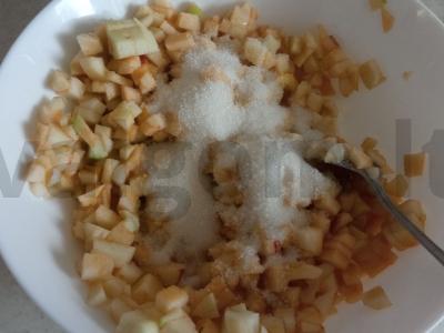 Obuolių štrudelis Žingsnis 2