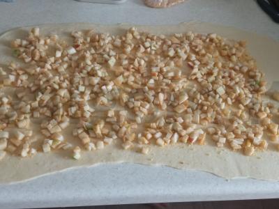 Obuolių štrudelis Žingsnis 3