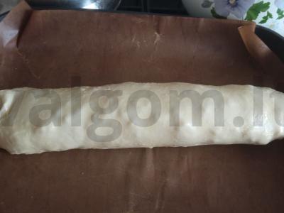 Obuolių štrudelis Žingsnis 4