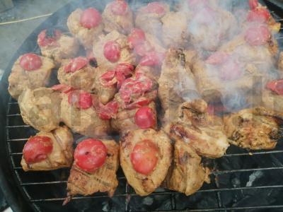 Šašlykas su pomidorais Žingsnis 6