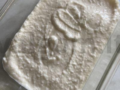 Rizotos miltų keksiukas su kokosų drožlėmis be cukraus Žingsnis 4