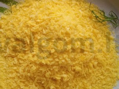 Kiaulienos nuggetai tempuroje Žingsnis 4