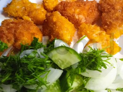 Kiaulienos nuggetai tempuroje pagrindine nuotrauka