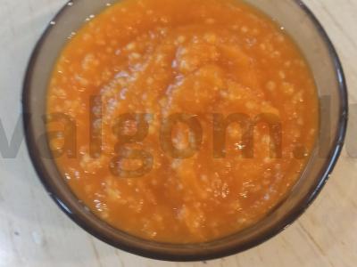 Moliūgų košė su polenta Žingsnis 3