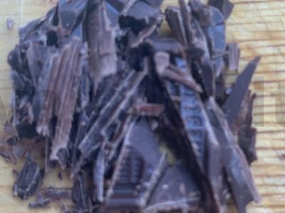 Bananų ir vyšnių desertas Žingsnis 2