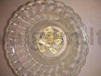 Salotos su lęšiais, pomidorais ir agurkais Žingsnis 2